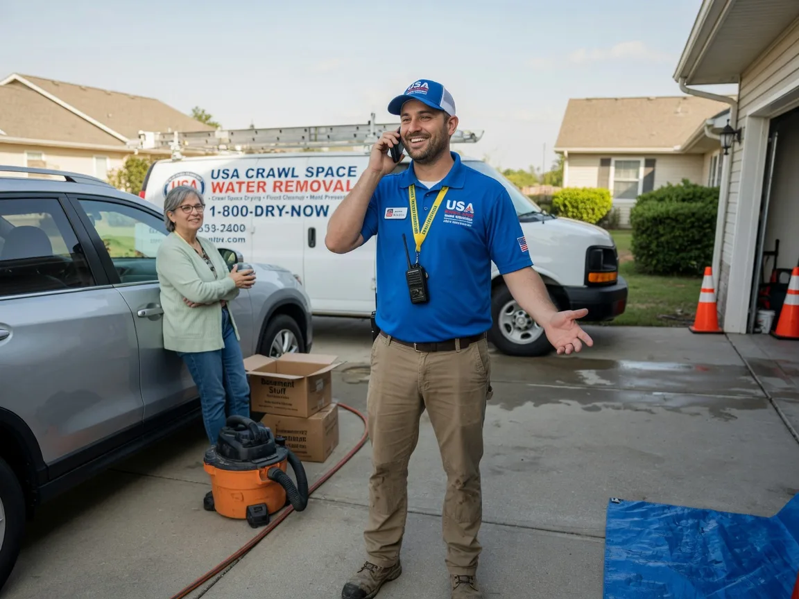 Crawl Space Water Removal Hanna City, IL FAQs
